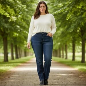 M Jeans By Maurices Nwot Jeans High Rise Curvy Size 24W Petite